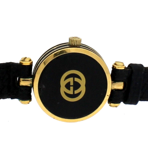 Vintage Gucci 2000M Stack Enamel Black Dial 22mm Ladies Watch Gucci Buy at TrueFacet