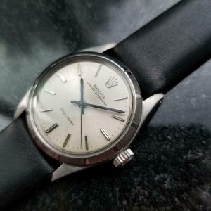 Men s Rolex Midsize Oyster Speedking ref.6431 Hand Wind c.1968 Vintage LV752BLK