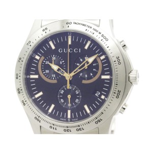 Gucci G Timeless 126.2 YA126257 Stainless Steel Chronograph Quartz 44mm Watch Gucci Buy at TrueFacet