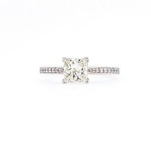 Tacori 2638 PRP 5.5 W 18k White Gold Diamond Ring Tacori Buy at TrueFacet