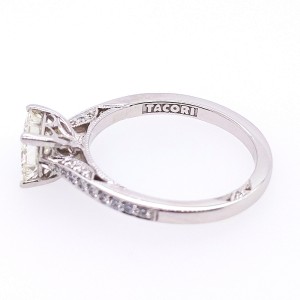 Tacori 2638 PRP 5.5 W 18k White Gold Diamond Ring Tacori Buy at TrueFacet