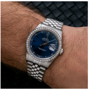 Rolex 16220 blue dial online