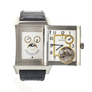 Jaeger LeCoultre Reverso Grande Complication Triptyque White Gold 55mm Q2323425 Jaeger LeCoultre Buy at TrueFacet