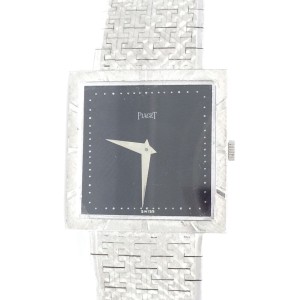 Piaget 18k white gold watch vintage cheap