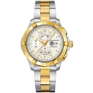 TAG HEUER AQUARACER AUTOMATIC CALIBRE 16 GOLD TONE CHRONO WATCH TAG Heuer Buy at TrueFacet
