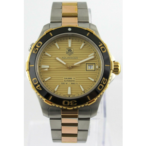 TAG HEUER AQUARACER CERAMIC AUTOMATIC 500M 18K GOLD MENS WATCH TAG Heuer Buy at TrueFacet