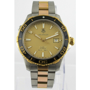 Tag heuer aquaracer gold mens hot sale