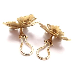 Tiffany leaf earrings best sale