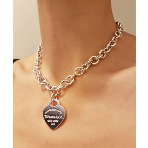 Tiffany Co. Return to Tiffany 925 Sterling Silver Heart Necklace Tiffany Co. Buy at TrueFacet