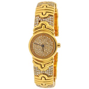 Bulgari Parentesi Gold Diamond Watch Bracelet BB 30 GLD Other Buy at TrueFacet
