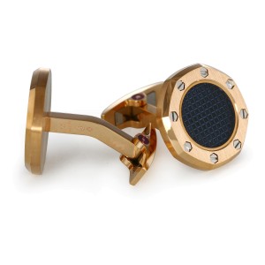 Audemars Piguet Royal Oak 18K Rose Gold Cufflinks Audemars Piguet Buy at TrueFacet