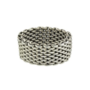Somerset mesh ring tiffany sale