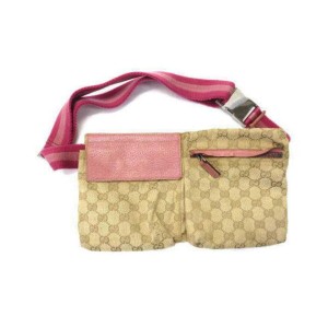 Pink fanny pack gucci hotsell