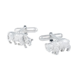 Tiffany bull and bear cufflinks hot sale