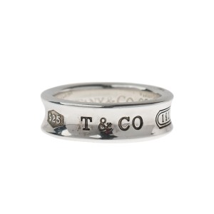 Tiffany Co. 1837 Sterling Silver Ring Size 8 Tiffany Co. Buy at TrueFacet