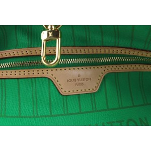 Louis vuitton neverfull green hot sale