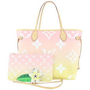 Pink and yellow louis vuitton bag 2025