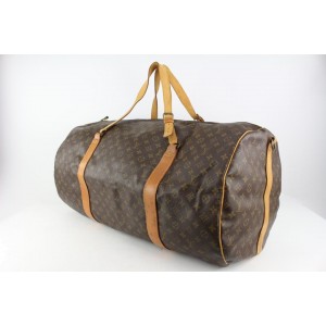 Louis Vuitton XL Monogram Keepall Sac Polochon 70 Boston Duffle Bag 1027lv6