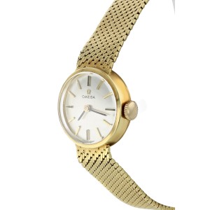 Omega 18k gold watch vintage outlet