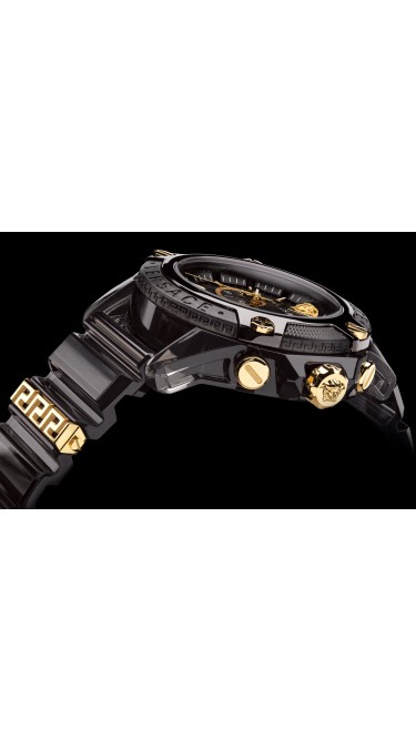 Versace Black 44MM VEZ700421