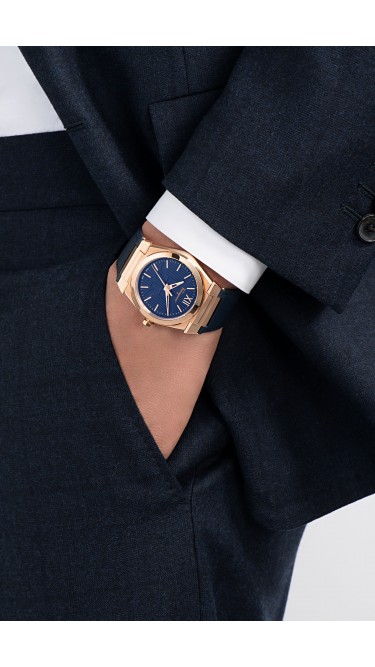 Ferragamo Blue 40mm 