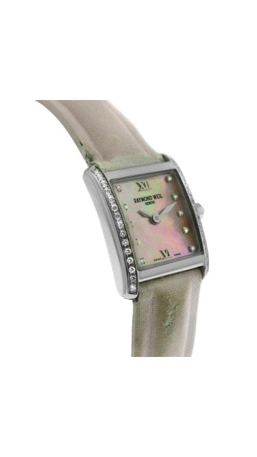 Ladies Raymond Weil Don Giovanni 5875 Steel Diamond MOP 18MM Quartz Watch