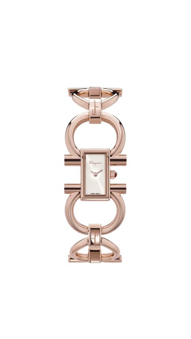 Ferragamo White 13 x 23mm 