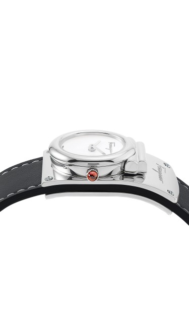 Ferragamo White 23 X 39mm            