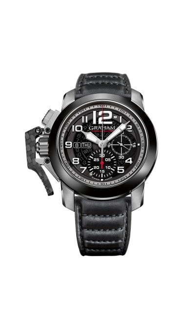 Graham Chronofighter Steel And Target 2CCAC.B33A.L143S 47mm Mens Watch