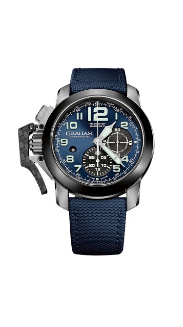 Graham Chronofighter Steel And Target 2CCAC.U01A.22S 47mm Mens Watch