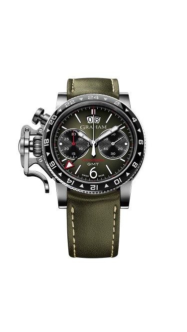 Graham Chronofighter Vintage Gmt 2CVBC.G01A.L141S 44mm Mens Watch