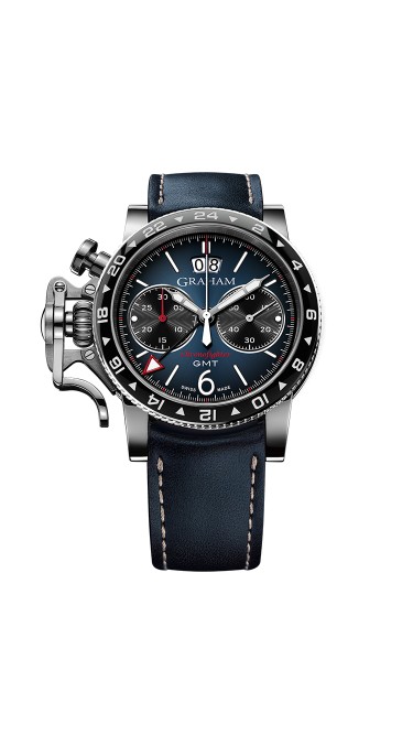 Graham Chronofighter Vintage Gmt 2CVBC.U02A.L129S 44mm Mens Watch
