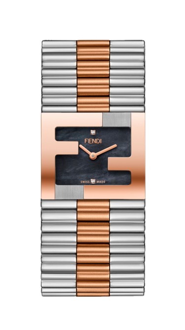 Fendi Black 24 x 20 mm F100302202