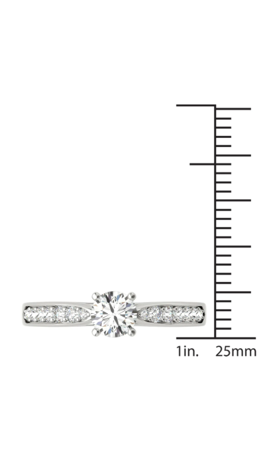 Solitaire Natural Diamond Ring