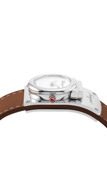 Ferragamo White 23 X 39mm  