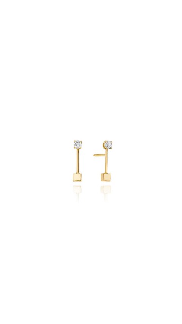 Piece Stick Stud Earring