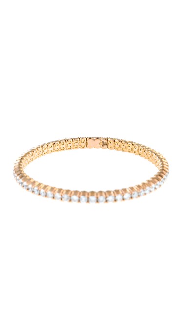 Stretch Collection 18K Gold Diamonds Bracelet