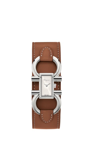 Ferragamo White 13 x 23mm 