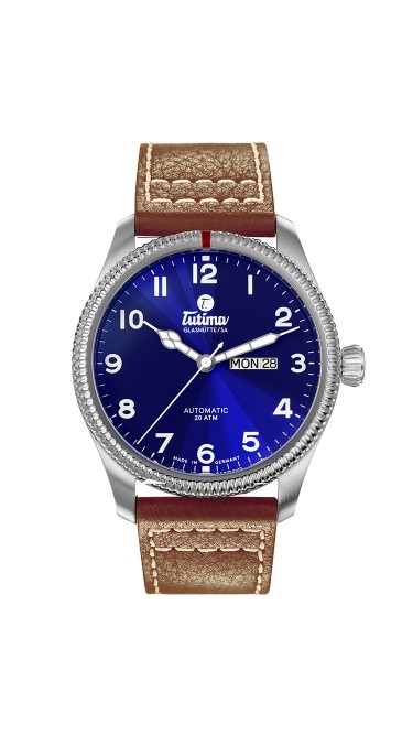 Tutima Grand Flieger Classic 6102-05 Brown Strap