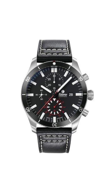 Tutima Glashütte Grand Flieger Airport Chronograph 6401-01