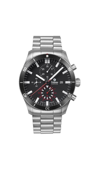 Tutima Glashütte Grand Flieger Airport Chronograph 6401-02