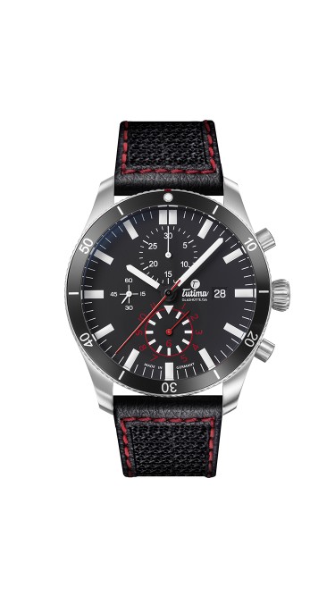 Tutima Glashütte Grand Flieger Airport Chronograph 6401-03