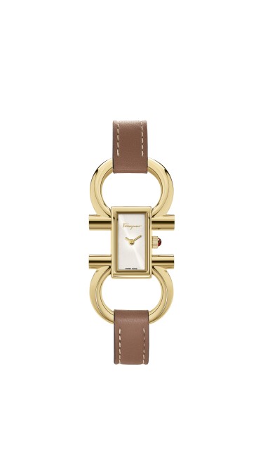 Ferragamo White 13 x 23mm 