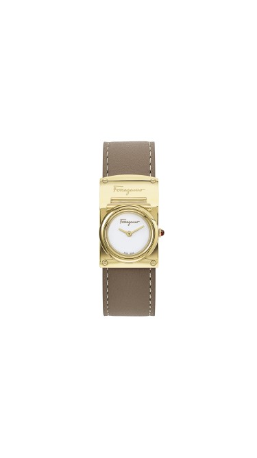 Ferragamo White 23 X 39mm