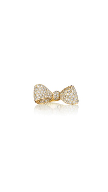Bow Diamond Ring 