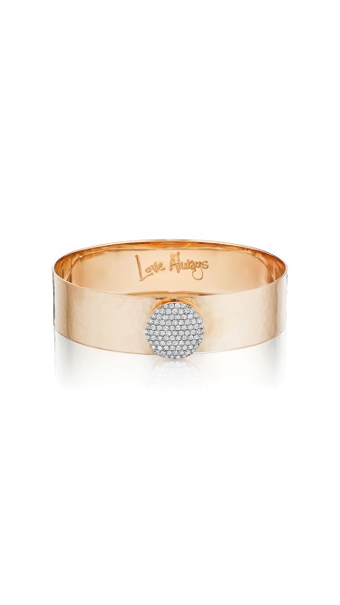 Rose Gold Diamond Large Infinity Love Always Bracelet