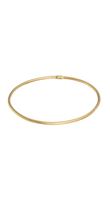 Yossi Harari Jewelry 24k Gold Jane Stack Bangle 