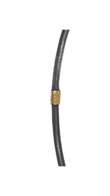 Yossi Harari Jewelry Oxidized Gilver Jane Stack Bangle
