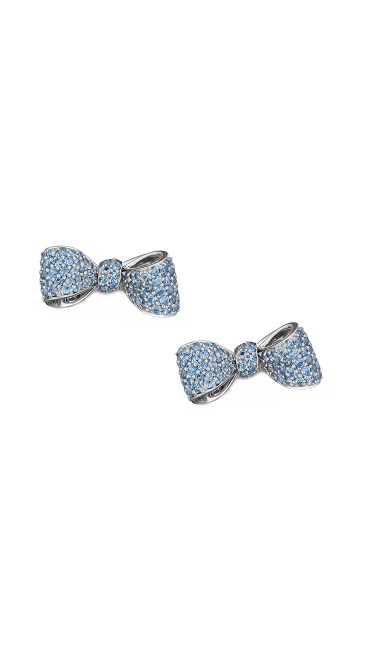 18K Gold Mini Knot Bow Studs