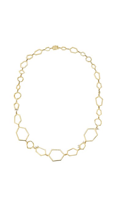 18K Gold Jackson Multi Link Necklace